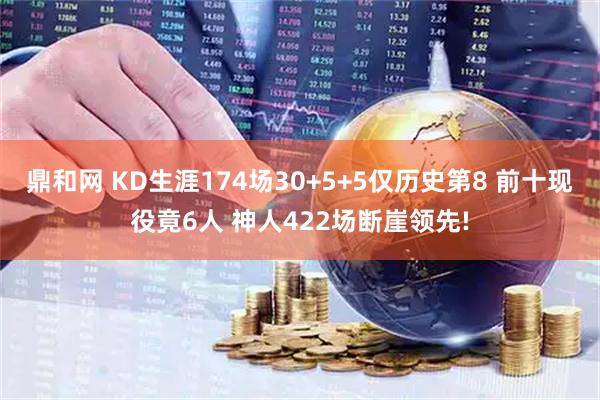 鼎和网 KD生涯174场30+5+5仅历史第8 前十现役竟6人 神人422场断崖领先!